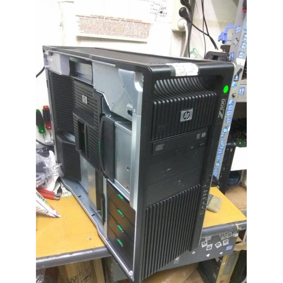 Pc Server Hp Z800, Xeon E5504-2.0Ghz/Double Processor 8Gb/500Gb, Vga New Stok