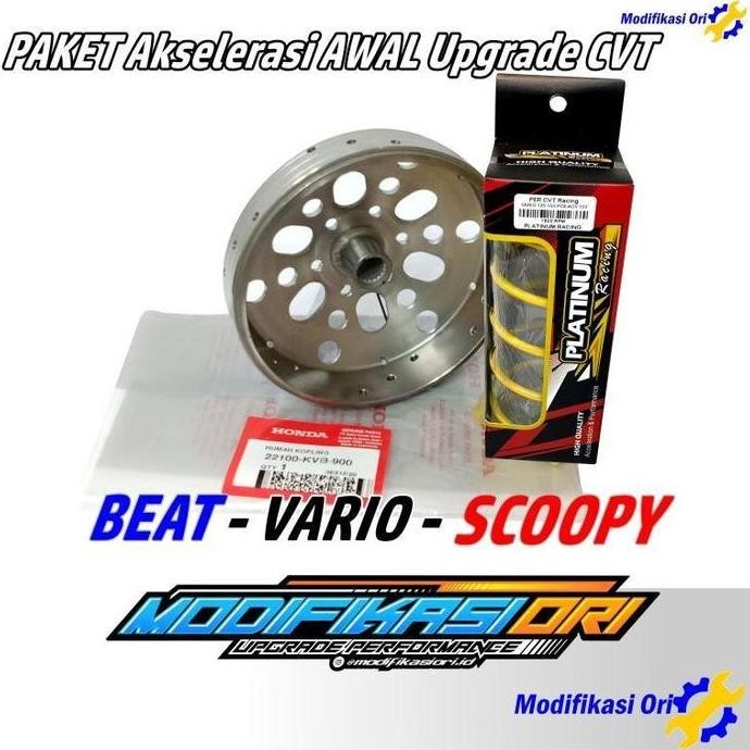 PER CVT CLD RACING BEAT FI ESP SCOOPY FI ESP MANGKOK CUSTOM ORI BUBUT