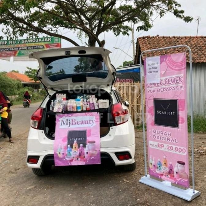 Door Frame Banner Standing Stand Besi Indoor Outdoor