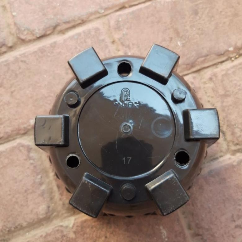 Pot Pacific Segi Enam 17 Hexa Hitam/ Pot Hexa 17 Stock