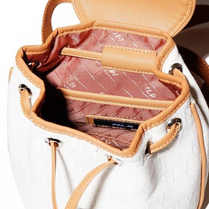 baru M7B Classic Monogram Jacquard Mini Backpack