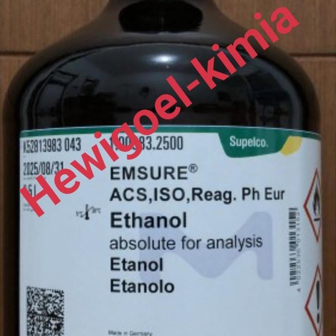 TERLARIS - Ethanol absolute/ Alkohol for analysis EMSURE" ACS,ISO,Reag.