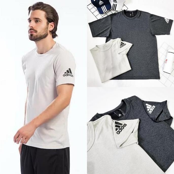 TERBARU - KAOS OLAHRAGA ADIDAS ORIGINAL PRIA BAJU OLAHRAGA PRIA ADIDAS DRIFIT