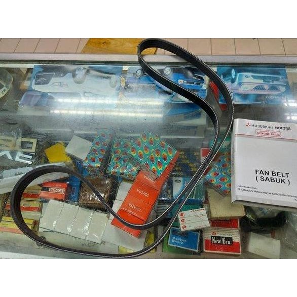 AL - FAN BELT ALTERNATOR PAJERO BENSIN V43 TH1994 SD TH1998 3CC