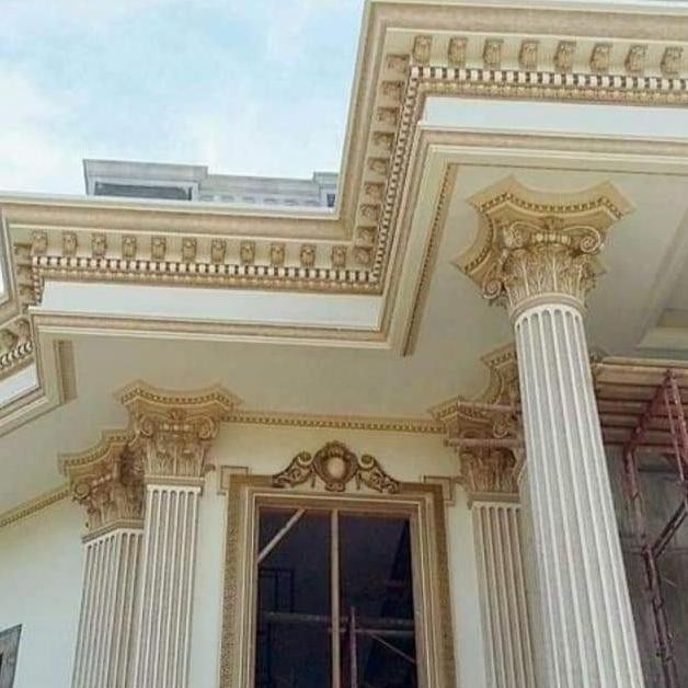 mahkota pilar beton kepala tiang rumah