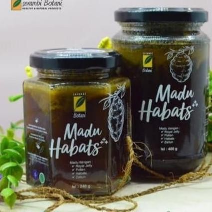 

[ MDstore ] Madu Habatusauda Asli Murni 240gr Serambi Botani
