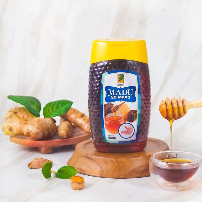 

[ MDstore ] Madu Asli Murni Asam Lambung Maag Magh Gerd 500gr Honey Kunyit Mint Serambi Botani