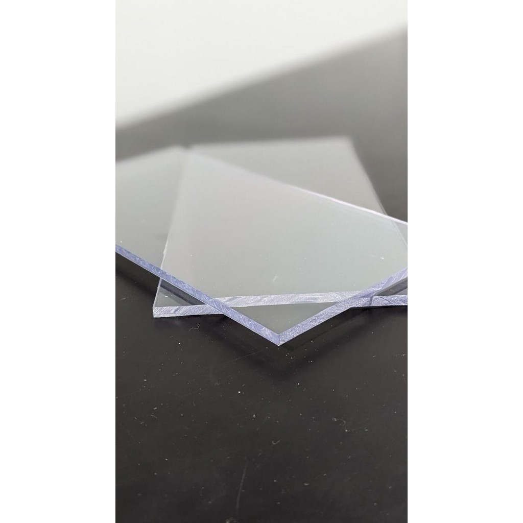 Kristal Flat Atap Kanopi Polycarbonate 4mm Polikarbonat Poly Clear