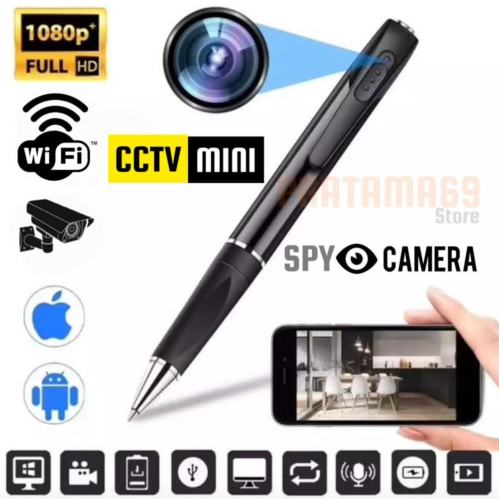 NEW Camera Wifi Spy Pen Model Ballpen - Kamera tersembunyi live via HP [terbaik][terlaris]
