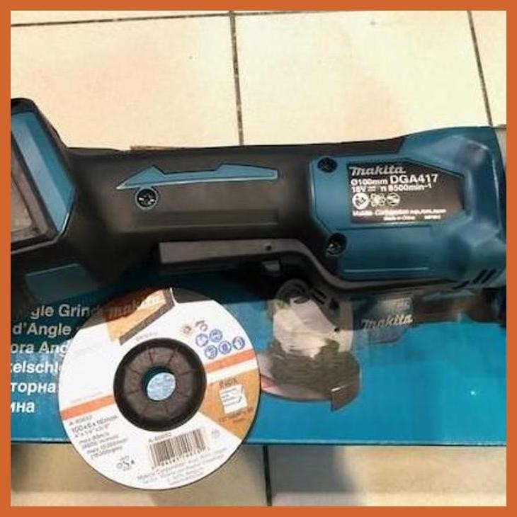 SALE MESIN GERINDA MAKITA DGA417Z BRUSHLESS PEDAL SWITCH/ VARIABLE SPEED ( PERTUKANGAN / POWER TOOLS