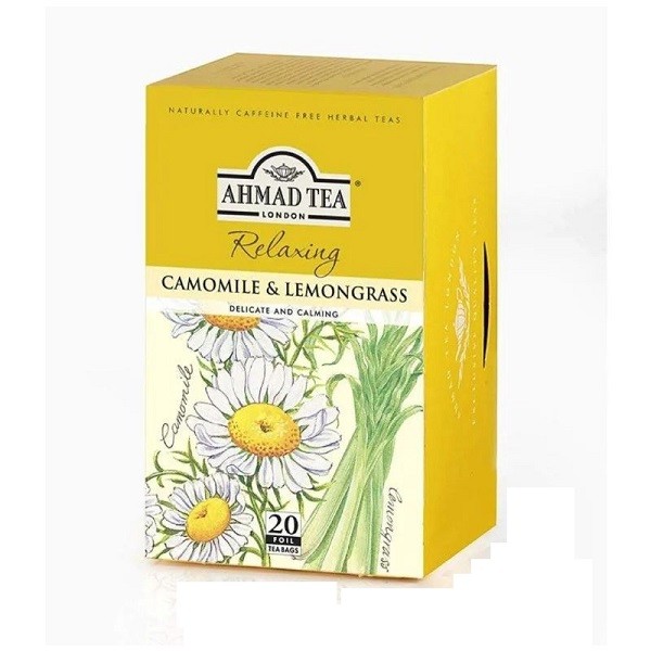 

AHMAD TEA CAMOMILE & LEMONGRASS INFUSION 30 GR