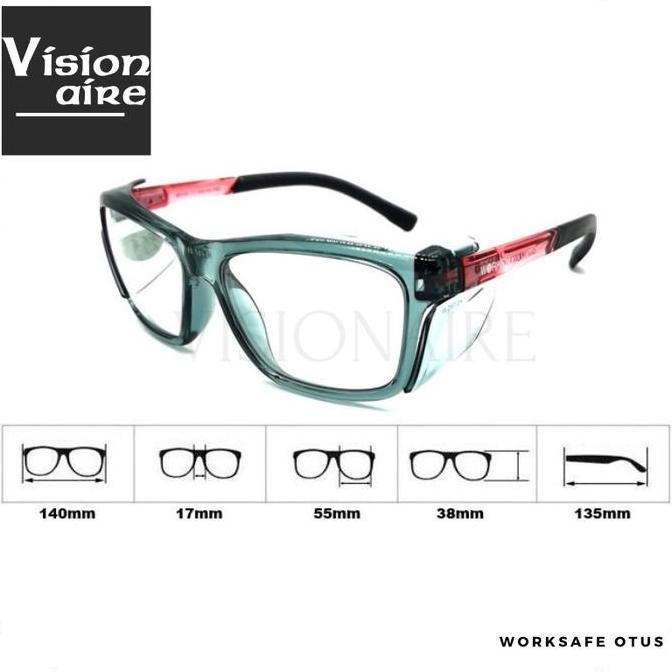 Kacamata Safety Minus Worksafe Otus