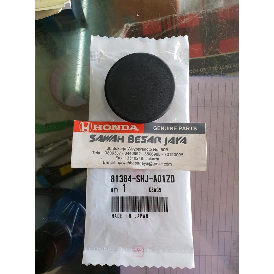 Cap Cover Tutup Arm Rest Sandaran Tangan Jok Honda Jazz S Rs Ge8 2008 2009 2010 2011 2012 2013 & Crv