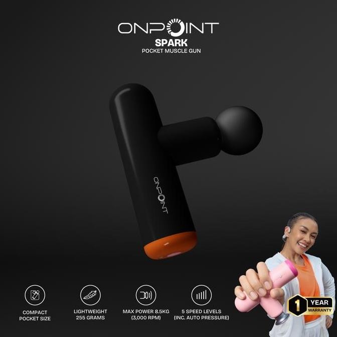ONPOINT SPARK Pocket Muscle Gun -  BLACK