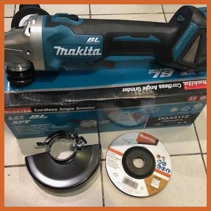 READY MESIN GERINDA MAKITA DGA511Z BRUSHLESS / VARIABLE SPEED ( PERTUKANGAN / POWER TOOLS )SIAP KIRI
