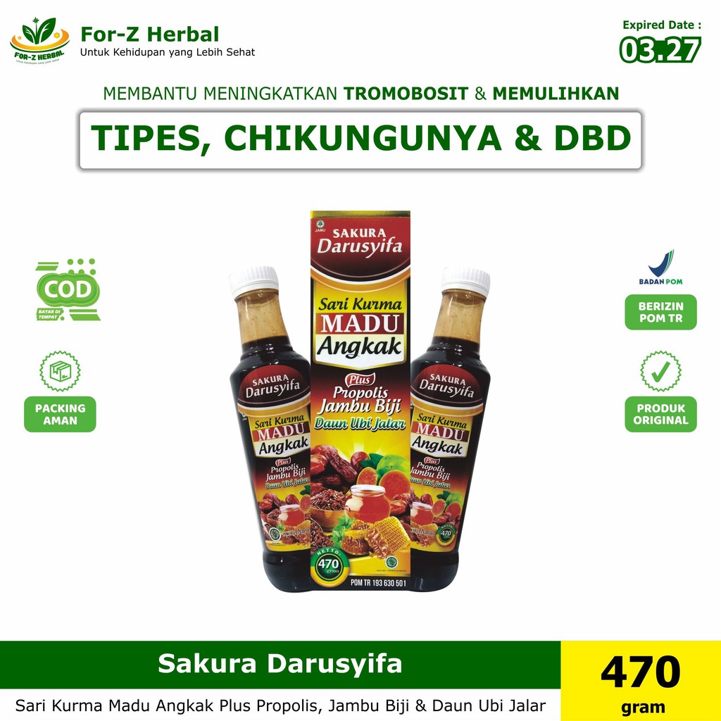 

Sakura Darusyifa Sari Kurma Madu Angkak - 470 gr