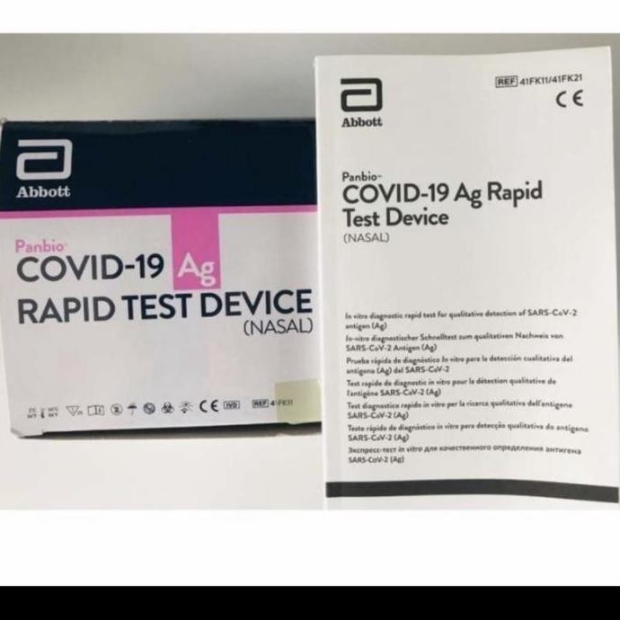 abbott antigen nasal eceran/ satuan
