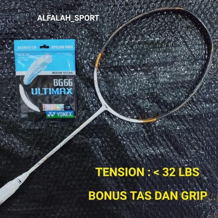 Raket Badminton Lining Tectonic 7 32 Lbs [Free Tas Dan Grip] Carbon Berkualitas Original Dan Terperc