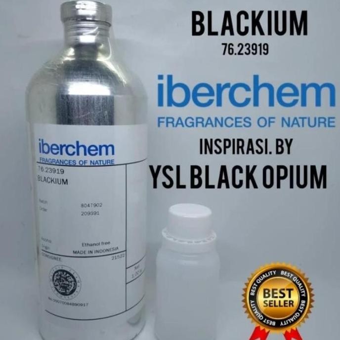 Bibit Parfum/Biang Parfum Iberchem Blackium / YSL Blackopium original Repack