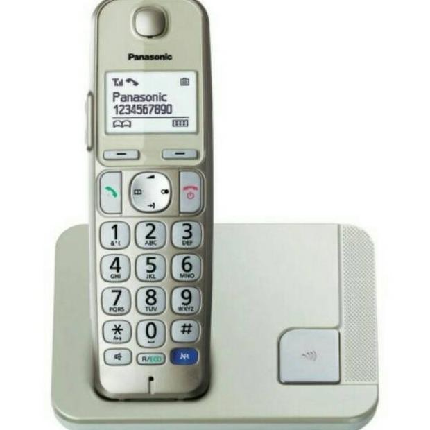 Panasonic KX-TGE 210 Silver Eco Plus Clear Sound