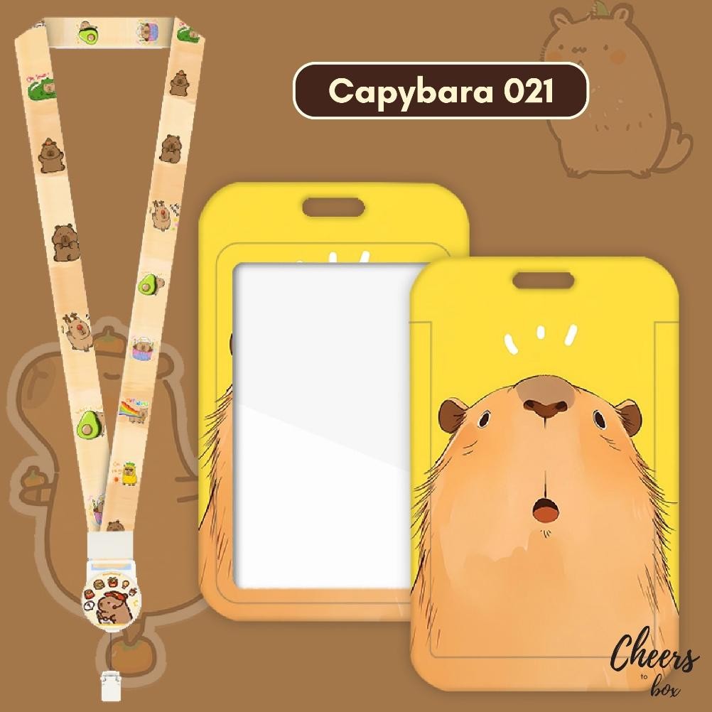 

Bf888S (N017) Id Card Holder Tali Yoyo Capybara / Nametag Yoyo Kapibara / Card Holder Yoyo / Lotso / Card Holder Tali Bisa Ditarik Fh-46