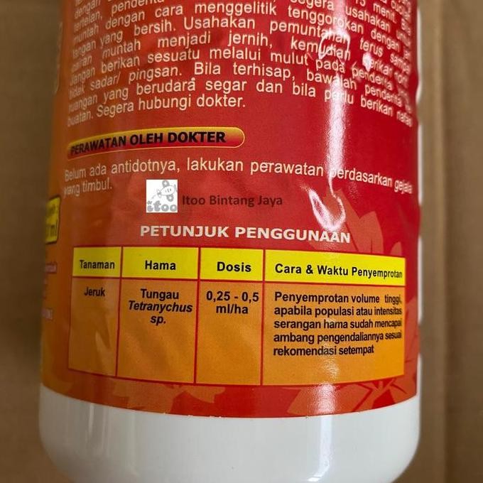 Insektisida Akarisida Kontak Sistemik Nomite Piridaben 140Ec 500 Ml