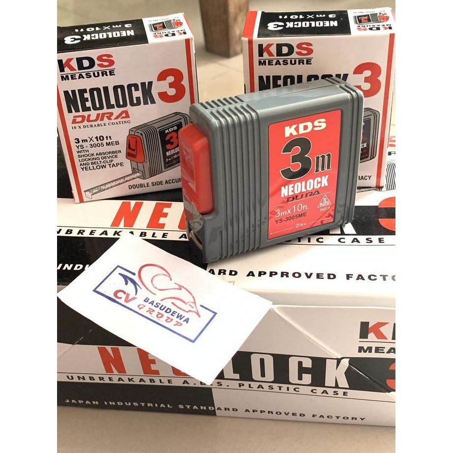 Meteran Roll Kds 3 Meter 3M Meteran Neolock