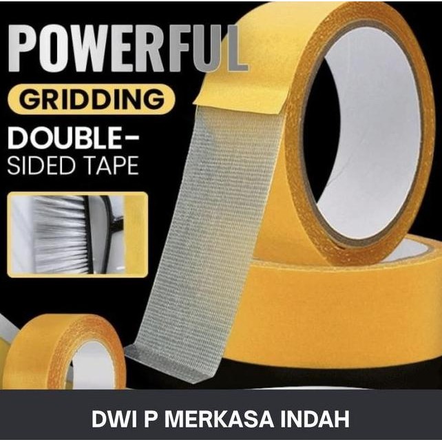 

Double Tape Tipis Double Tape Fiber Serat Peat Strong