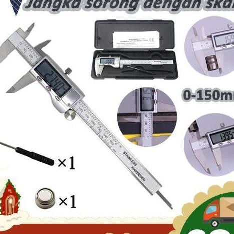 

150Mm Dital Tekiro Jangka Sorong Dital Caliper Jangka Sorong