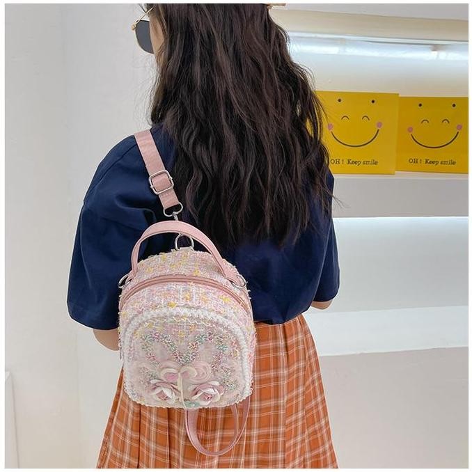 

Diskon Impor Tas Ransel Anak Perempuan Mini Cantik Ransel Anak Cewek Mewah Uk 19X16X8Cm