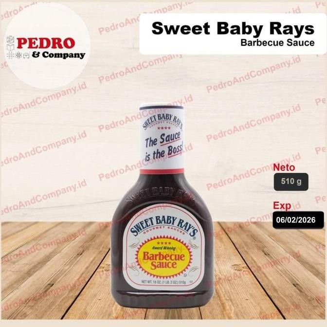 

Sweet baby ray's ORIGiNAL bbq sauce 510 gram - bbq barbecue saus MS02