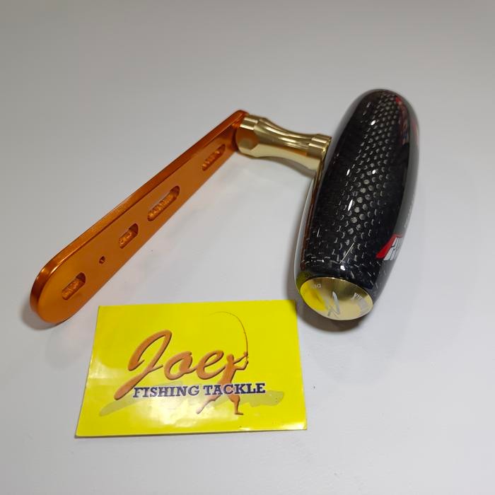 Handle Ori Hc Series + Knob Tbar Carbon Reel Overhead Xtreme Jigger #Gratisongkir