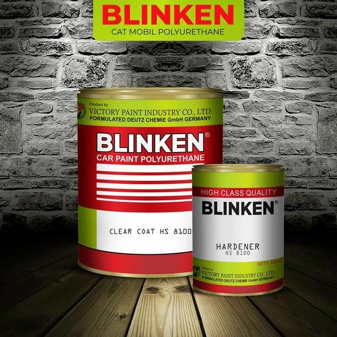 Blinken Polyurethane Clear Coat/Vernish HS 8100 dan Hardener 8100