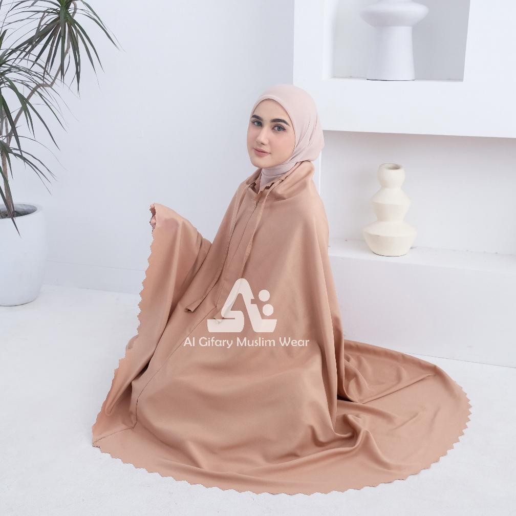 [Kecil Mukena 2In1 Travelling Dewasa Pouch Mini Premium Gf21