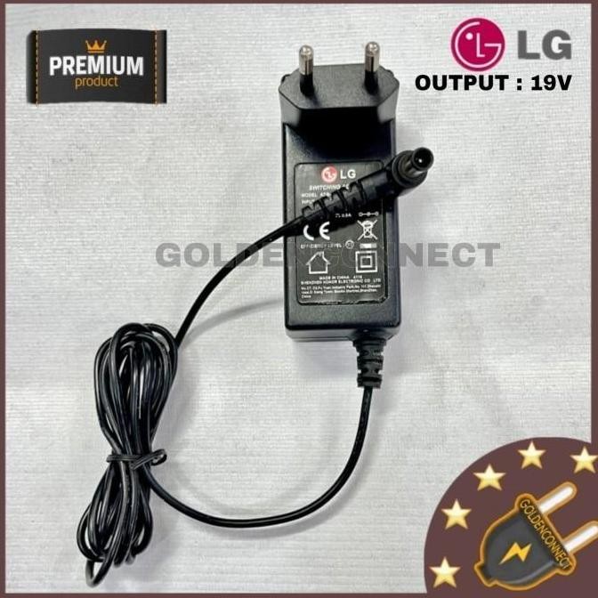 NEW ADAPTOR CHARGER CASAN KABEL PC MONITOR KOMPUTER LG 20M39H B ORI