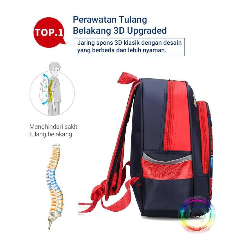 

Diskon [ Cod ] Ciji Tas Ransel / Backpack / Sekolah Anak Laki-Laki Spiderman