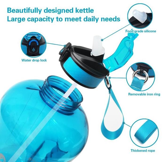 ARMEEGO Botol Air Minum 3.78 liter - Tumbler Galon - Botol Olahraga