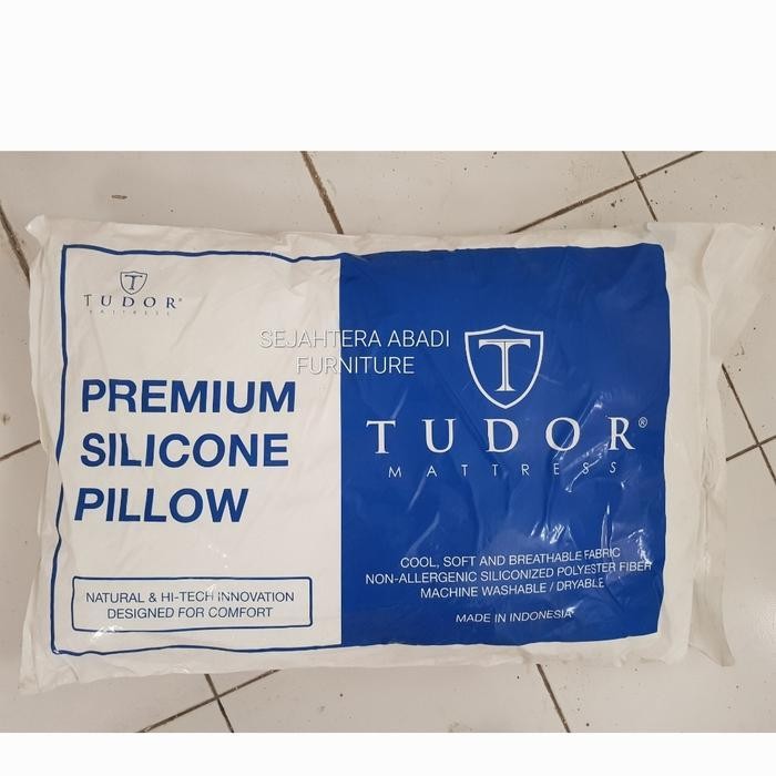 Bantal Hotel, Bantal Kesehatan Premium Silicon Pillow Tudor Mattres