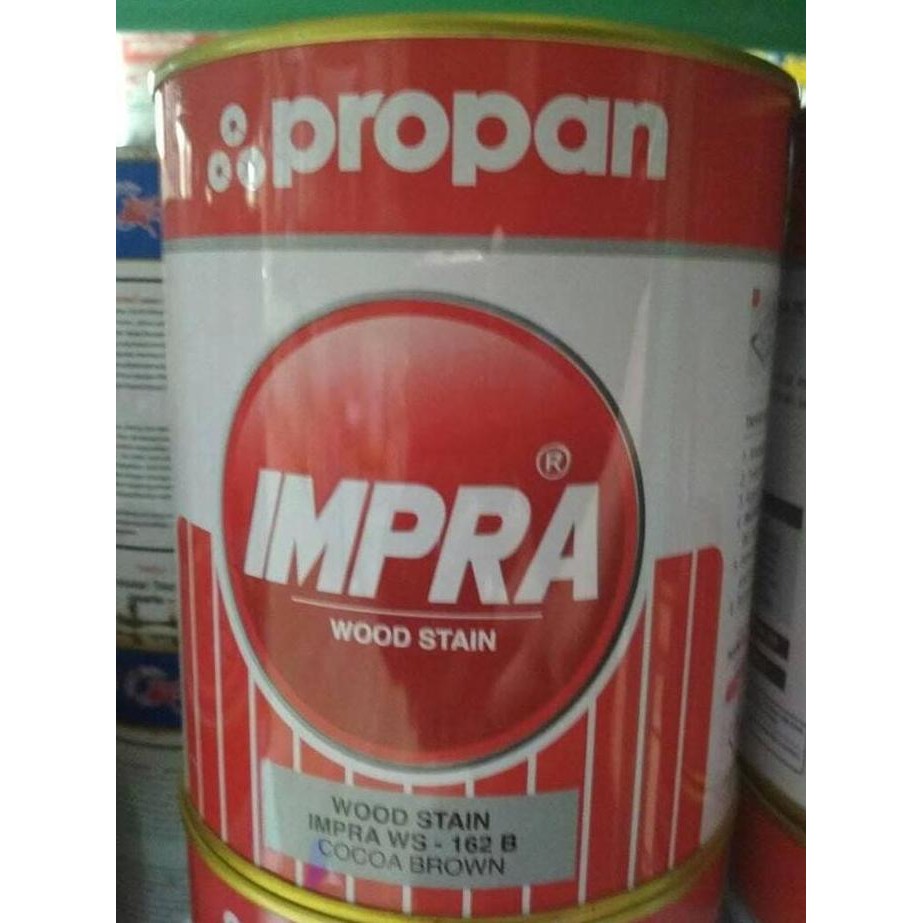 HARGA DISC - Impra Wood Stain Cocoa Brown/Cat Kayu/ 1 L