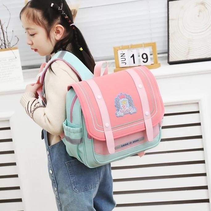 

Diskon New Model Tas Ransel Sekolah Anak British Style / Tas Ransel Sekolah Sd Smp School Bag Fashion