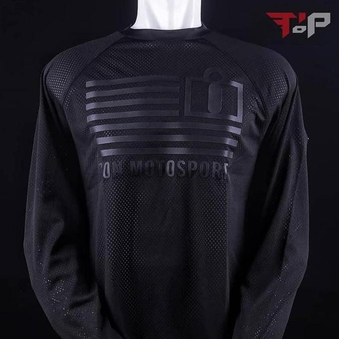 ICON JERSEY STACKER BLACK