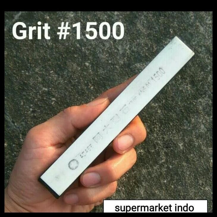 TERMURAH BATU ASAH GRIT #1500 ASAHAN PISAU EDGE PRO APEX 
