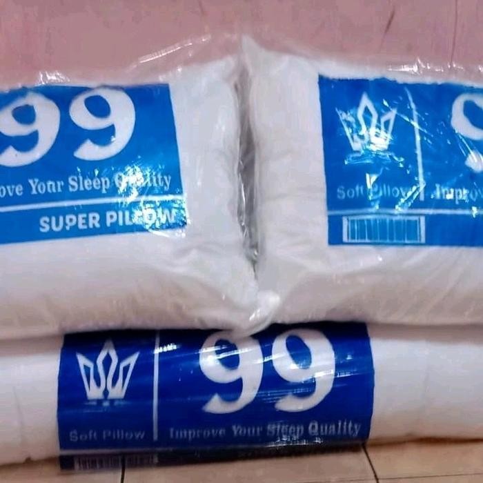 Bed Set Paket 2 Bantal 1 Guling Untuk Kebutuhan Tidur Anda Kain Informa Latex Rubber Yellow/White Mo