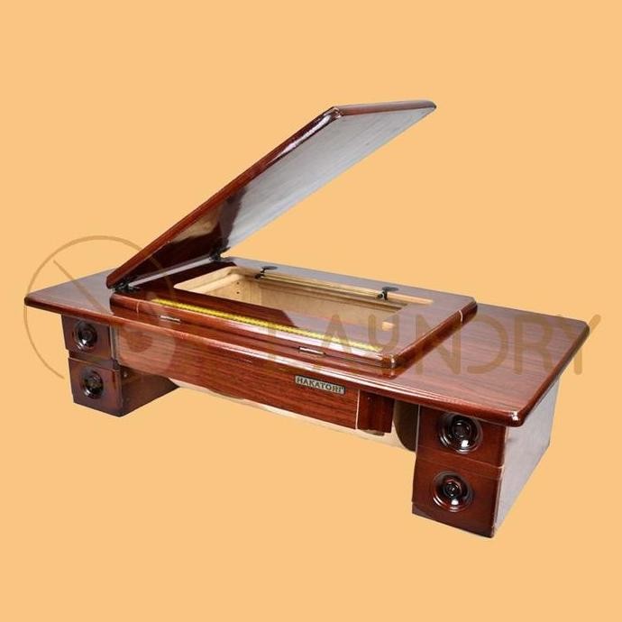 Meja Laci Kabinet Mesin Jahit SINGER Butterfly Klasik Hitam Hakatori