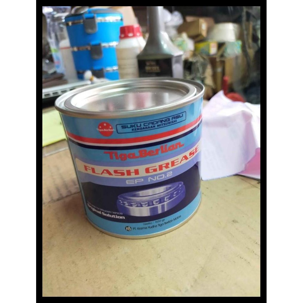 BEST DEAL FLASH GREASE EP NO.2 GEMUK LITHIUM BEARING LAHER TIGA BERLIAN ASLI 
