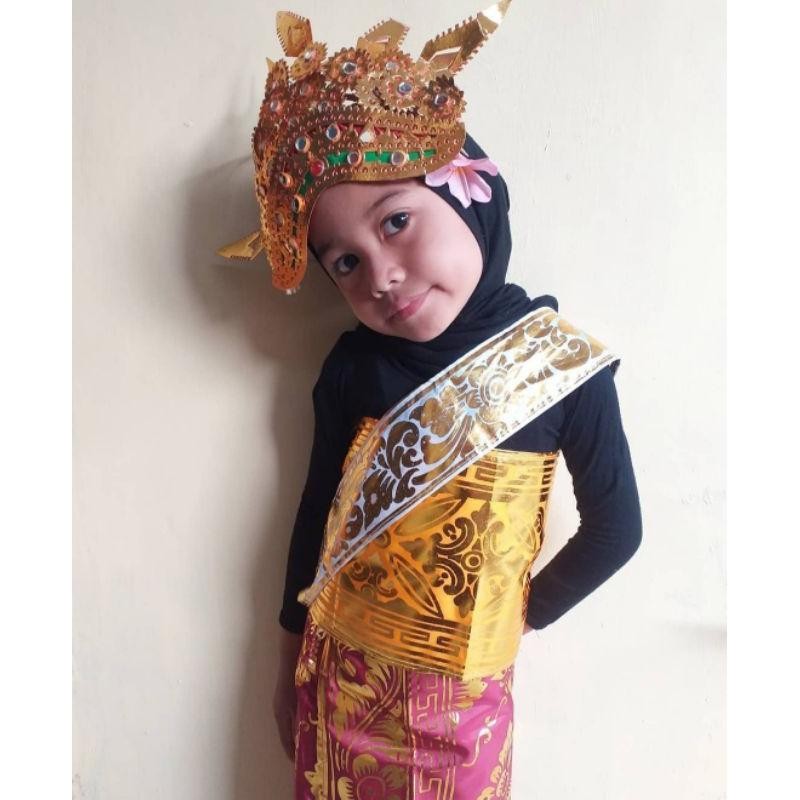 Baju Adat Bali Anak Set Tk-Sd Cowok Cewek