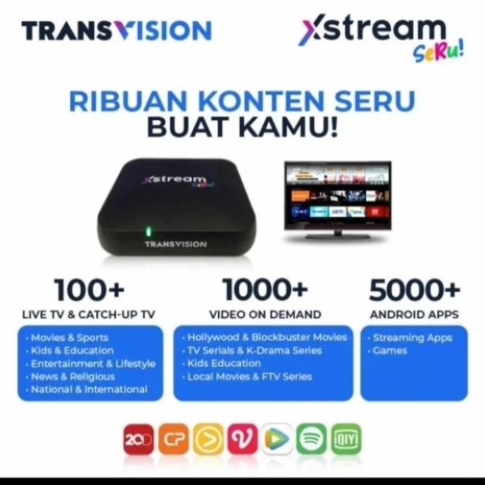 android box tv transvision xstream