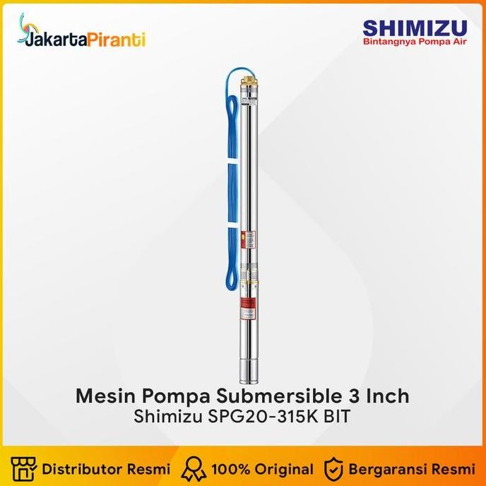 Mesin Pompa Air Submersible Satelit Sibel Shimizu SPG20-315K BIT