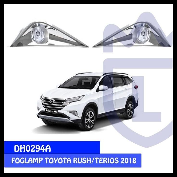 BEST DEAL FOGLAMP / LAMPU KABUT DLAA DH0294A TOYOTA RUSH/TERIOS 2018-ON KACA