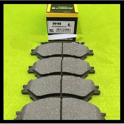 TERMURAH MK KASHIYAMA KAMPAS REM DEPAN BRAKEPAD D6168 MITSUBISHI XPANDER 